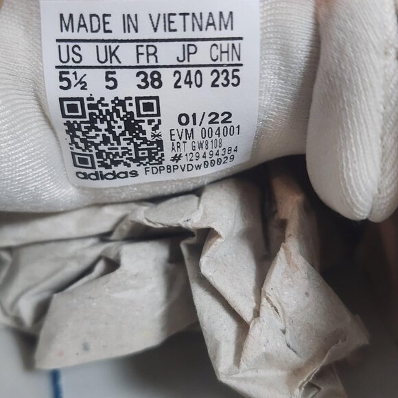 adidas Ozelia Shoes Mens Size 5.5 White Cream Running Originals Adiprene GW8108 - Picture 13 of 15